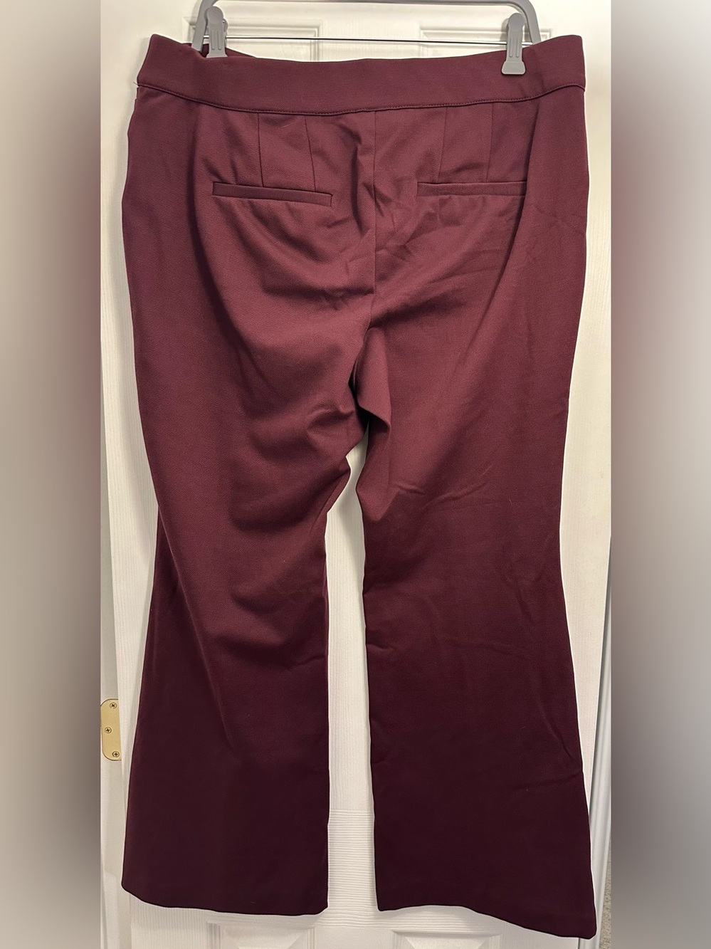 Lane Bryant Maroon Boot Cut Ponte Pants - Picture 2 of 9